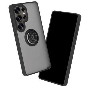 Удароустойчив калъф Techsuit Glinth за Samsung Galaxy S25 Ultra, Черен
