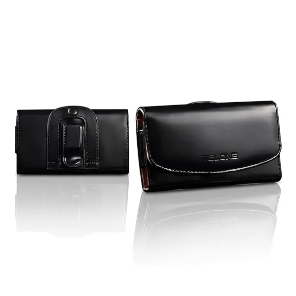 LEATHER BELT CASE - Size 16 - Black 3
