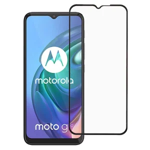 Стъклен протектор 5D Full Glue за Motorola Moto G10 / Motorola Moto G30, Черен