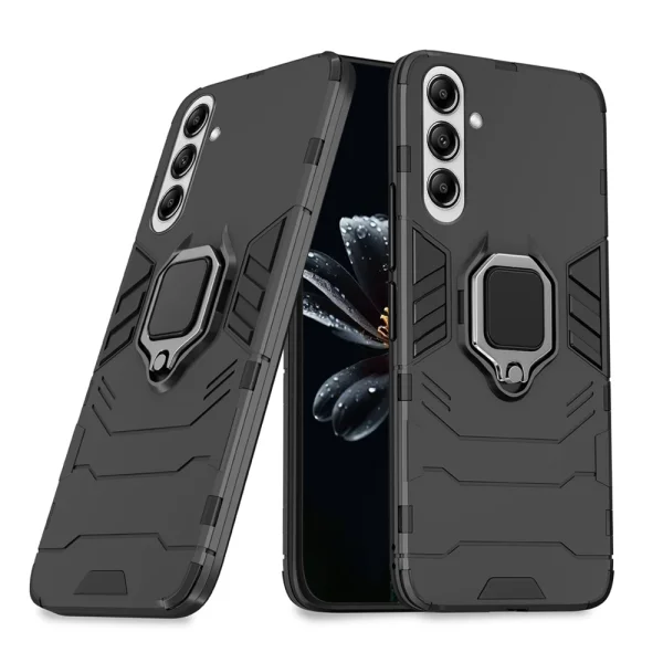 Удароустойчив калъф Techsuit CamShield за Samsung Galaxy S25, Черен 1