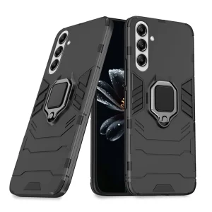 Удароустойчив калъф Techsuit CamShield за Samsung Galaxy S25, Черен
