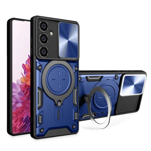 Shockproof case Techsuit Camguard pro for Samsung Galaxy S25, Blue 2