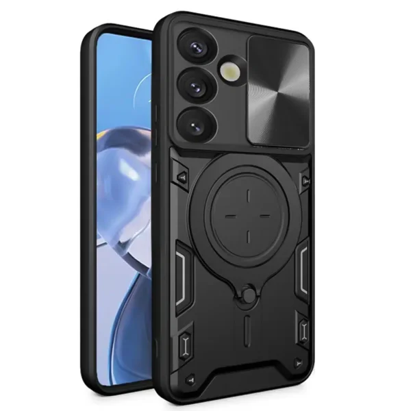 Shockproof case Techsuit Camguard pro for Samsung Galaxy S25, Black 1