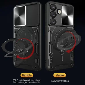 Shockproof case Techsuit Camguard pro for Samsung Galaxy S25, Black 3