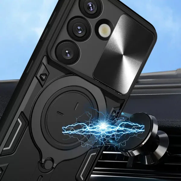 Shockproof case Techsuit Camguard pro for Samsung Galaxy S25 Plus, Black 4