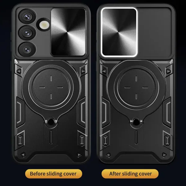 Shockproof case Techsuit Camguard pro for Samsung Galaxy S25 Plus, Black 3