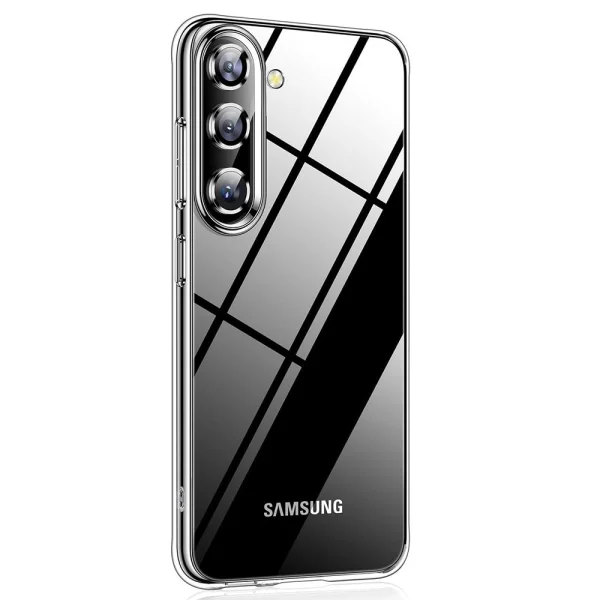 Silicone case Techsuit Clear for Samsung Galaxy S25 Plus, Transparent 1