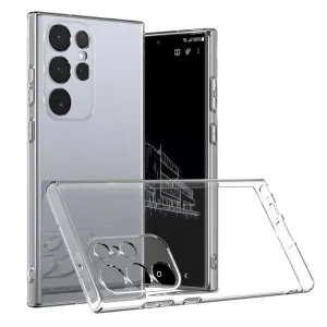 Силиконов калъф Techsuit Clear за Samsung Galaxy S25 Ultra, Прозрачен