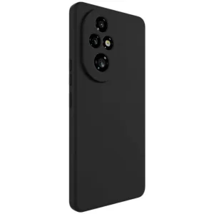 Силиконов калъф Matte за Honor 200 Pro, Черен 4