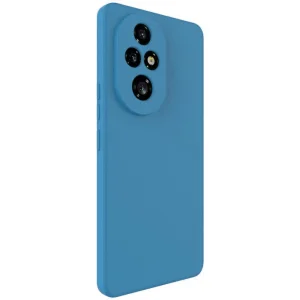 Силиконов калъф Matte за Honor 200 Pro, Син 3