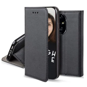 Smart Book Wallet Case for Huawei Honor 200 Pro, Black 3