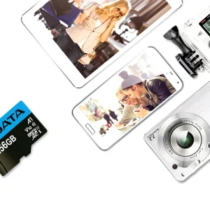 Memory card 256GB ADATA SDXCM+A UHS-I CL-10 A1 4