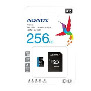 Memory card 256GB ADATA SDXCM+A UHS-I CL-10 A1 3