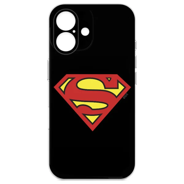 Superman case for iPhone 16, Superman logo 2