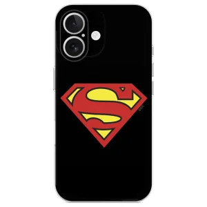Калъф Superman за iPhone 16, Супермен лого