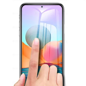 Glass Protector 5D Full Glue for Xiaomi Redmi Note 10 / 10s, Black 3