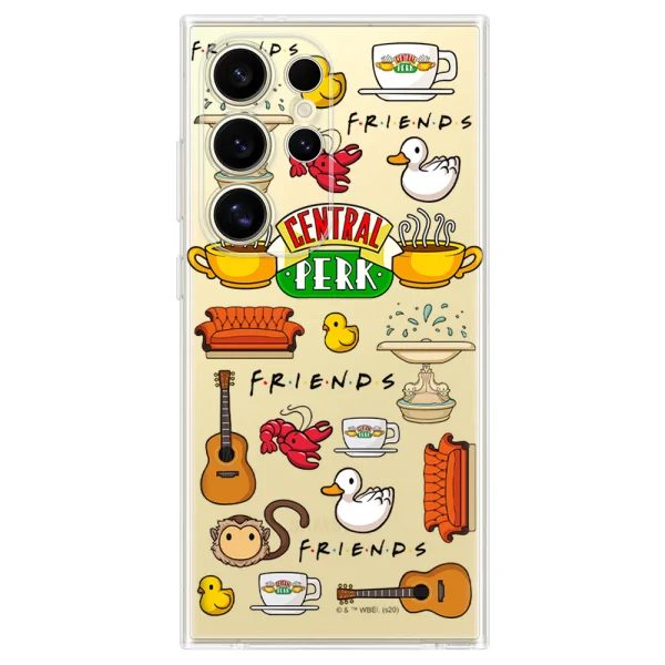 Friends Case for Samsung Galaxy S25 Ultra, Transparent 1