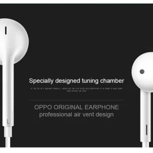 OPPO MH135 bulk earphones with microphone, White 3
