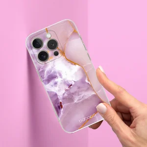 Abstract Case for iPhone 16 Pro, Marble 3