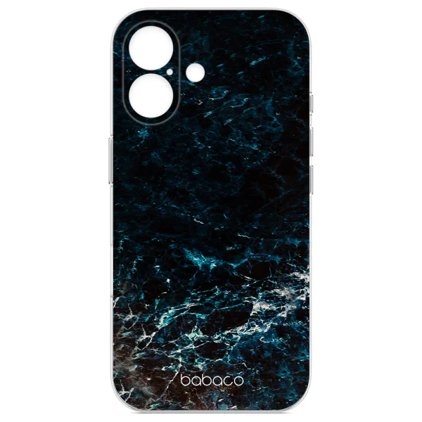 Abstract case for iPhone 16, Dark Sea 2