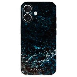 Калъф Abstract за iPhone 16,  Тъмно море