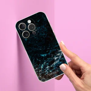 Калъф Abstract за iPhone 16 Pro Max, Тъмно море 3