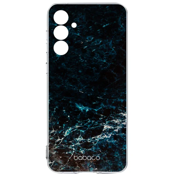 Abstract Case for Samsung Galaxy S25, Dark Marble 2