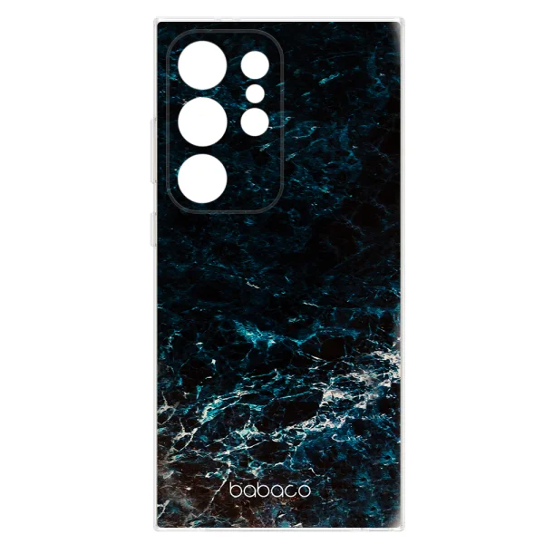 Abstract Case for Samsung Galaxy S25 Ultra, Dark Sea 2