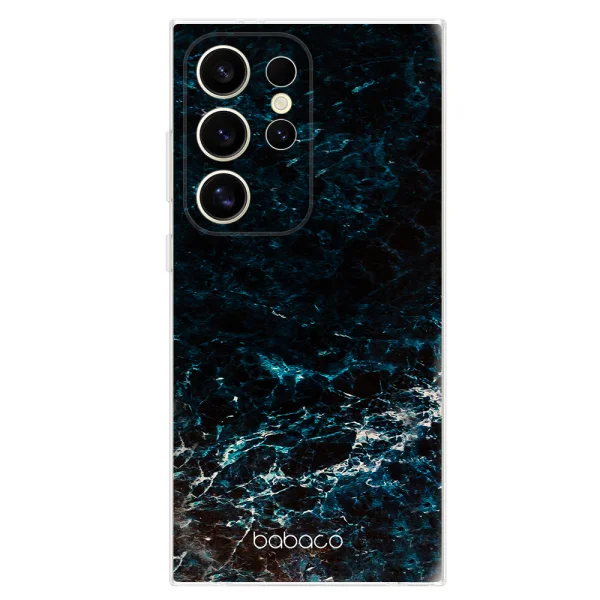 Abstract Case for Samsung Galaxy S25 Ultra, Dark Sea 1