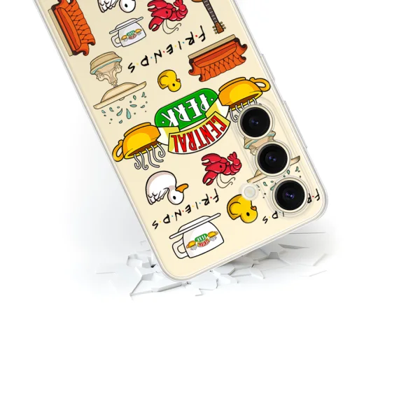 Friends Case for Samsung Galaxy A55 5G, Transparent 3