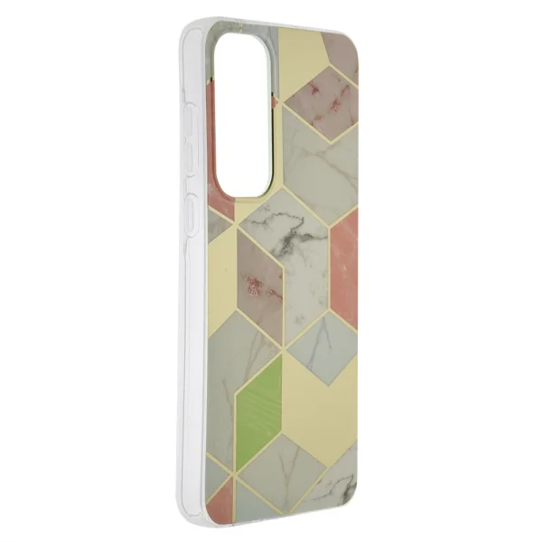 Techsuit Marble plastic case for Samsung Galaxy A55 5G, Colorful figures 2
