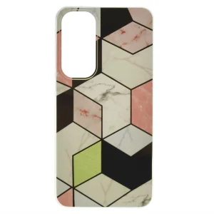 Techsuit Marble plastic case for Samsung Galaxy A55 5G, Colorful figures 3