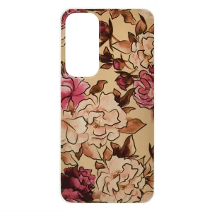 Plastic Case Techsuit Marble for Samsung Galaxy A55 5G, Flowers 3