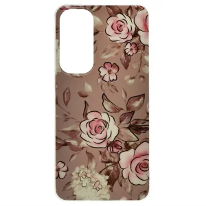 Techsuit Marble plastic case for Samsung Galaxy A55 5G, Roses 3
