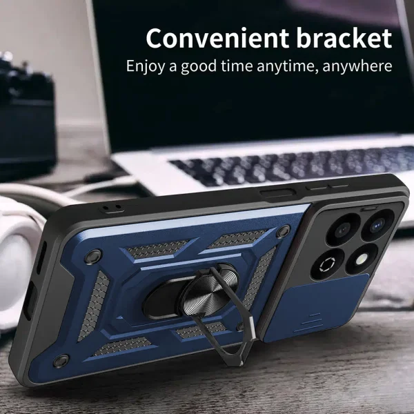 Shockproof Case Techsuit CamShield for Huawei Honor 200 Samrt / X7c, Blue 2