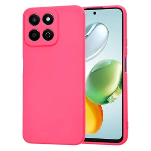 Силиконов калъф Techsuit SoftFlex за Honor 200 Smart / X7c, Тъмно розов