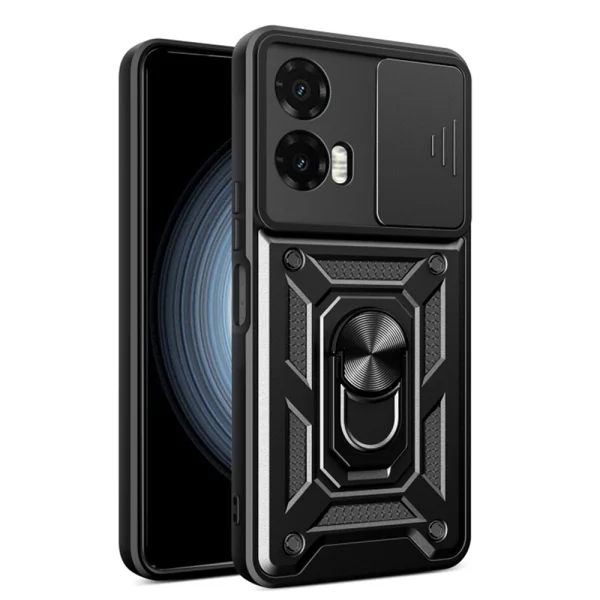 Shockproof case Techsuit CamShield for Motorola Moto G35, Black 1