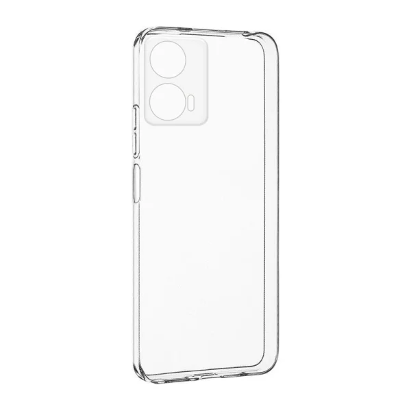 Силиконов калъф Techsuit Silicone за Motorola Moto G35, Прозрачен 1