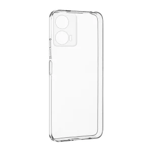 Силиконов калъф Techsuit Silicone за Motorola Moto G35, Прозрачен