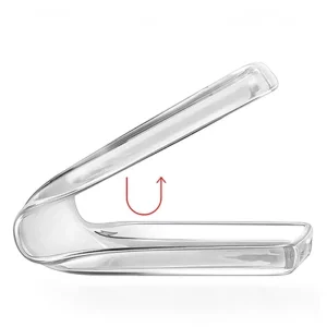 Silicone case for Motorola Moto G35, 0.5 mm, Transparent 3