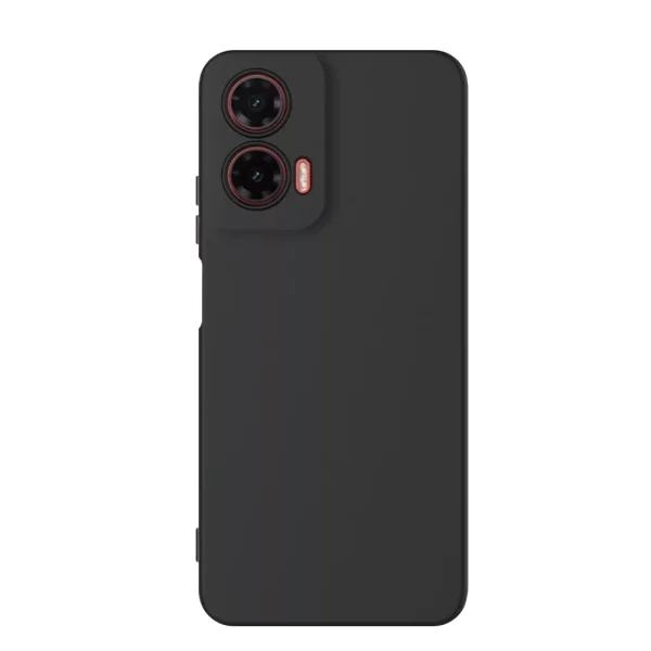 Silicone case Matt for Motorola G35 5G, Black 2