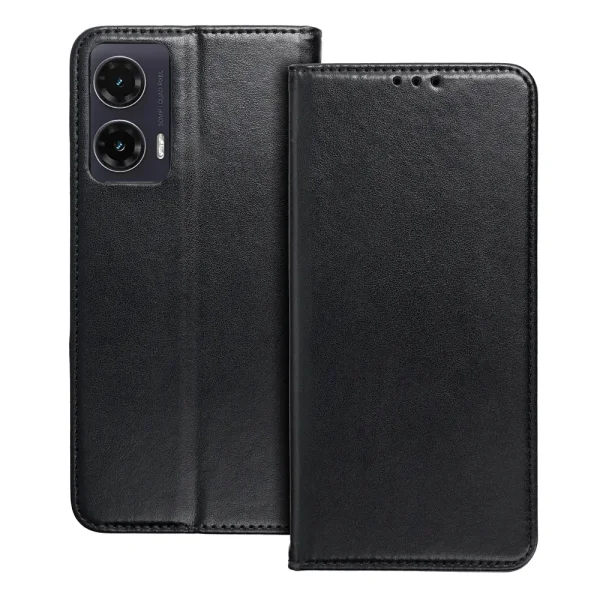 Калъф Тефтер Magnetic за Motorola G35 5G, Черен 1