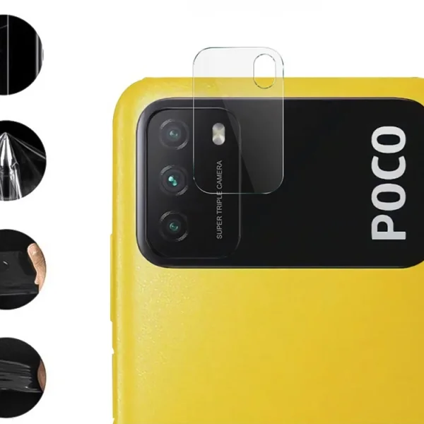 Хидрогел за камерата за Xiaomi Poco M3 1