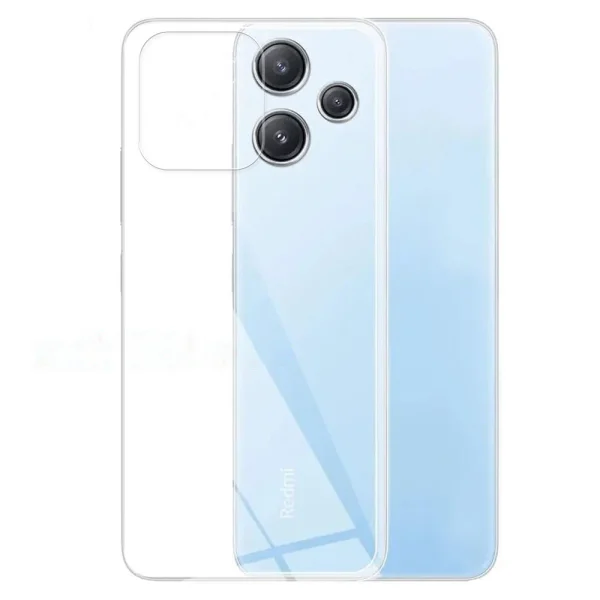 Silicone Case for Xiaomi Redmi 12 4G / 12 5G, 0.5mm, Transparent 3