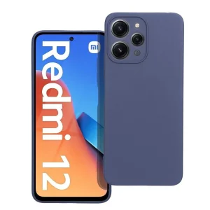 Силиконов калъф Matte за Xiaomi Redmi 12 4G / 12 5G, Син