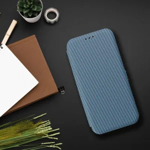 Калъф Тефтер Folio Side Magnet за Samsung Galaxy S25 Plus, Син 4