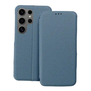 Калъф Тефтер Folio Side Magnet за Samsung Galaxy S25 Ultra, Син