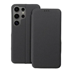 Калъф Тефтер Folio Side Magnet за Samsung Galaxy S25 Ultra, Сив