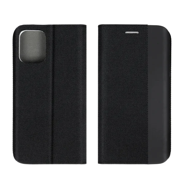 Wallet Case SENSITIVE for Xiaomi Redmi 12 4G / 12 5G, Black 4