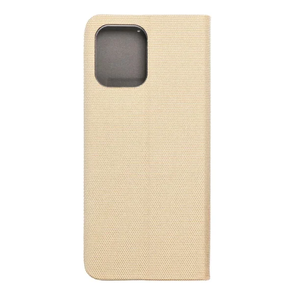 Калъф Тефтер SENSITIVE за Xiaomi Redmi 12 4G / 12 5G, Златист 2